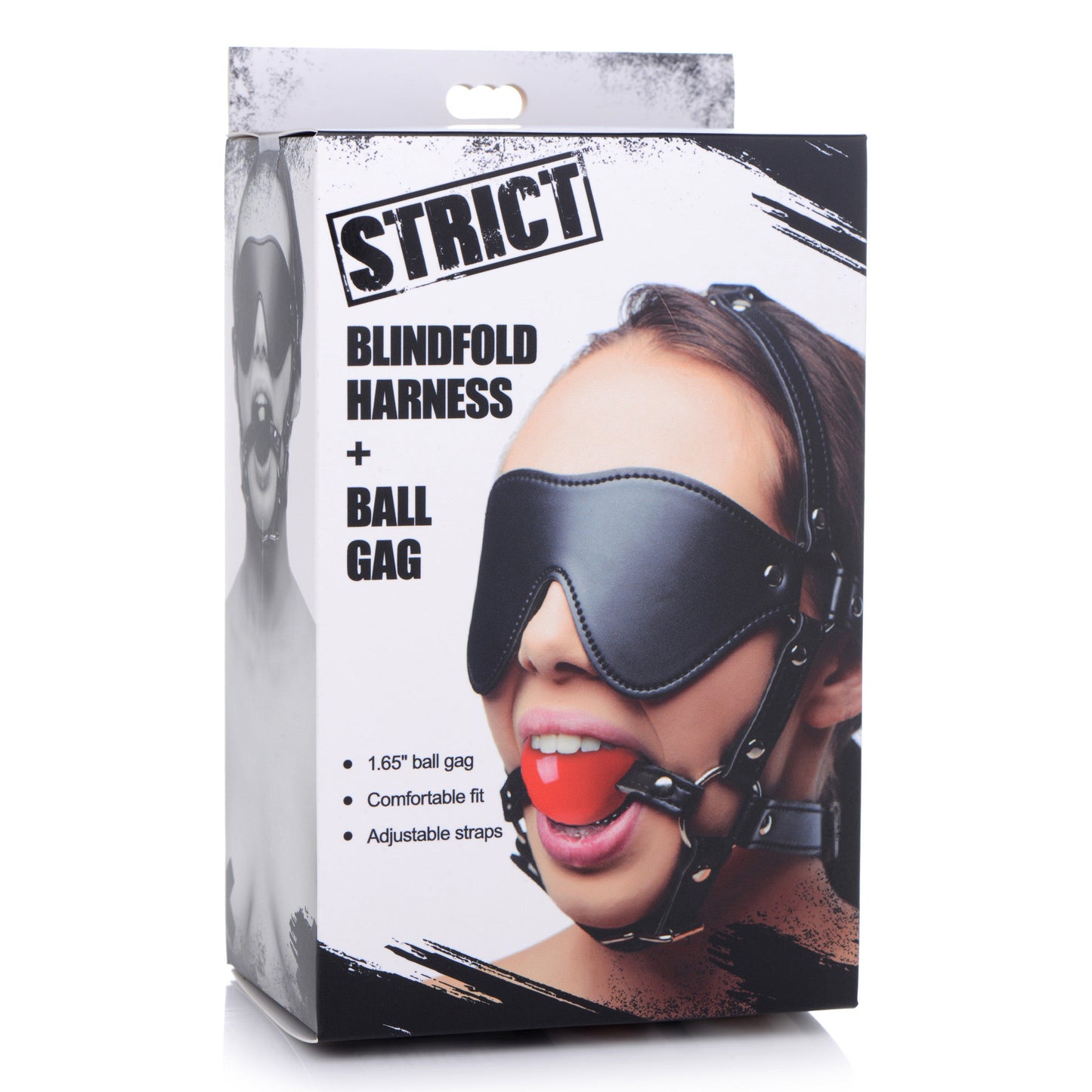 Blindfold Harness and Ball Gag